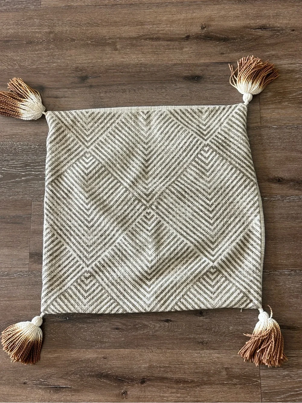 Villa by Classic Home Tassel Pillow Cover